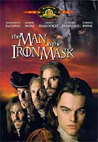 The Man in the Iron Mask, DVD video cover