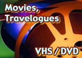 Movies, Travelogues - VHS/DVD