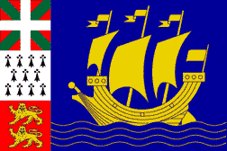 Flag of St-Pierre and Miquelon