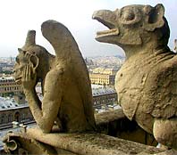 Gargoyles at Notre-Dame, Paris