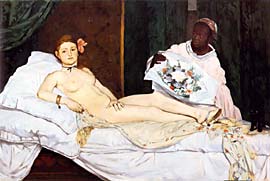 Olympia by Edouard Manet