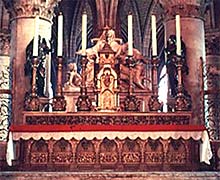 Altar in Notre-Dame, Paris