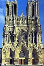 Notre Dame de Reims, west facade