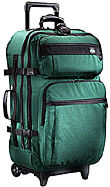 Green suitcase