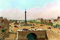 Place de la Bastille, ca. 1841