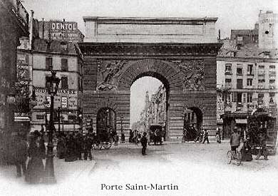 Porte Saint-Martin, ca. 1890-1900.