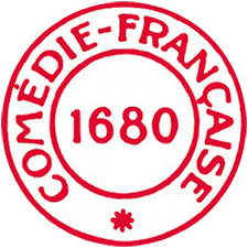 Old logo of the Comedie-Francaise.