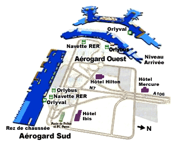 comment aller orly terminal sud