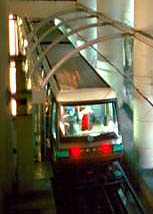 Meteor automatic train at Gare de Lyon metro station.