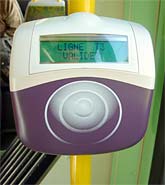 NaviGo validator on tram