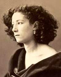 Sarah Bernhardt.