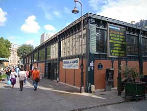 Renovated Marche de l'Olive / de la Chapelle, 75018 Paris.